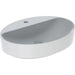 Geberit Variform 600mm Oval Countertop Basin with 1TH Bench - Unbeatable Bathrooms