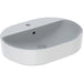 Geberit Variform 50/60cm Elliptic Countertop Basin with 1TH Bench - Unbeatable Bathrooms