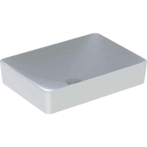Geberit Variform 550mm 0TH Rectangular Countertop Basin - Unbeatable Bathrooms