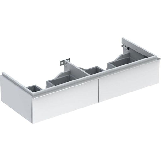 Geberit Icon Cabinet for Double Washbasin, with Four Drawers - Unbeatable Bathrooms