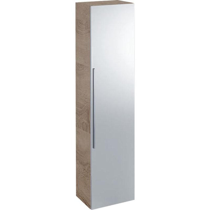 Geberit Icon Tall Cabinet with One Door and External Mirror - Unbeatable Bathrooms