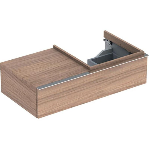 Geberit Icon Cabinet for Washbasin, with One Drawer and Shelf Surface In Oak Nature / Wooden-Textured Melamine - Unbeatable Bathrooms