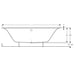 Geberit Acanto 1700mm Double Ended Bath - Unbeatable Bathrooms