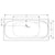 Geberit Acanto 1700mm Double Ended Bath - Unbeatable Bathrooms