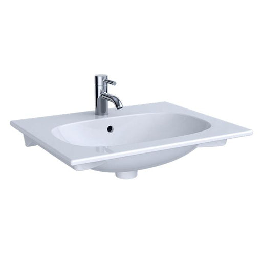 Geberit Acanto 60/75/90cm Slim Rim Basin - 0 & 1TH - Unbeatable Bathrooms