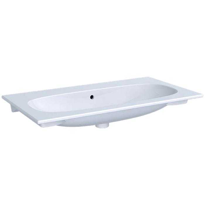 Geberit Acanto 60/75/90cm Slim Rim Basin - 0 & 1TH - Unbeatable Bathrooms