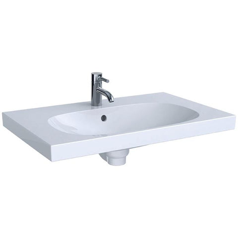 Geberit Acanto 750mm 1TH Basin - Unbeatable Bathrooms
