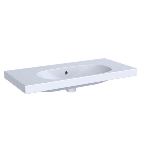 Geberit Acanto 900mm Compact Basin - 0 & 1TH - Unbeatable Bathrooms