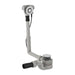 Geberit Bathtub Drain with Push Actuation Pushcontrol and Ready to Fit Set Straight Connector - Unbeatable Bathrooms