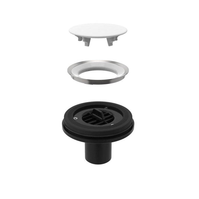 Geberit Cross Floor Installation Drainage Connection with Shower Surface - Unbeatable Bathrooms