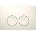 Geberit Delta21 Flush Plate for Dual Flush - Unbeatable Bathrooms