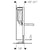 Geberit Duofix 79cm Frame for Wall Hung WC with Low Height Furniture Cistern - Unbeatable Bathrooms
