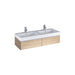 Geberit Icon 1200mm Double Vanity Unit - Wall Hung 2 Drawer Unit - Unbeatable Bathrooms