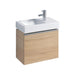 Geberit Icon 530mm Cloakroom Vanity Unit - Wall Hung 1 Drawer Unit - Unbeatable Bathrooms