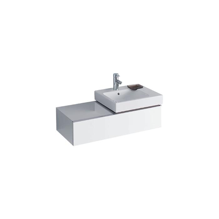 Geberit Icon 890mm Vanity Unit - Wall Hung 1 Drawer Unit - Unbeatable Bathrooms