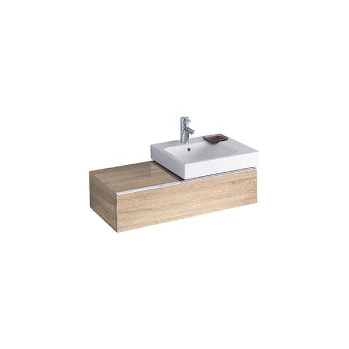 Geberit Icon 890mm Vanity Unit - Wall Hung 1 Drawer Unit - Unbeatable Bathrooms