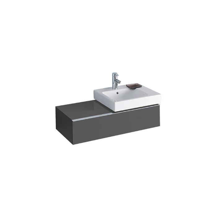Geberit Icon 890mm Vanity Unit - Wall Hung 1 Drawer Unit - Unbeatable Bathrooms