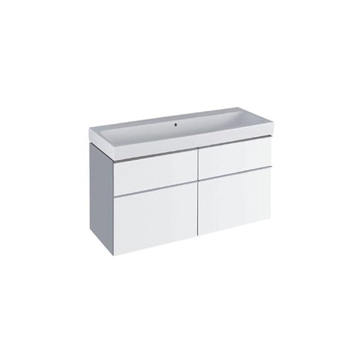 Geberit Icon 1200mm Vanity Unit - Wall Hung 4 Drawer Unit - Unbeatable Bathrooms