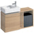 Geberit Icon Side Element with Storage Box - Unbeatable Bathrooms