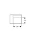 Geberit Icon Side Element with Storage Box - Unbeatable Bathrooms