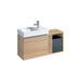 Geberit Icon Side Element with Storage Box - Unbeatable Bathrooms