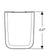 Geberit Icon Square Seat and Cover - Unbeatable Bathrooms