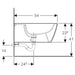 Geberit Icon Square Wall Hung Bidet - Unbeatable Bathrooms