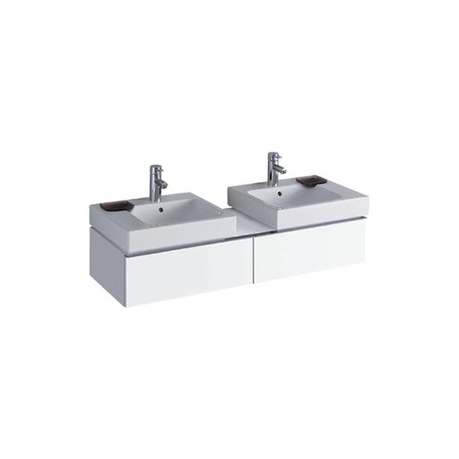 Geberit Icon 1200mm Double Vanity Unit - Wall Hung 2 Drawer Unit - Unbeatable Bathrooms