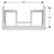 Geberit Icon Vanity Unit - Wall Hung 1 Drawer Unit (Various) - Unbeatable Bathrooms
