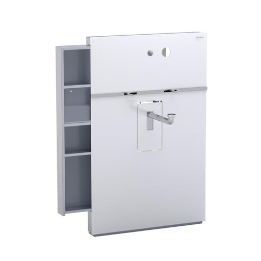 Geberit Monolith 10cm Sanitary Module for Washbasin and Two Hole Wall Mounted Tap - Unbeatable Bathrooms
