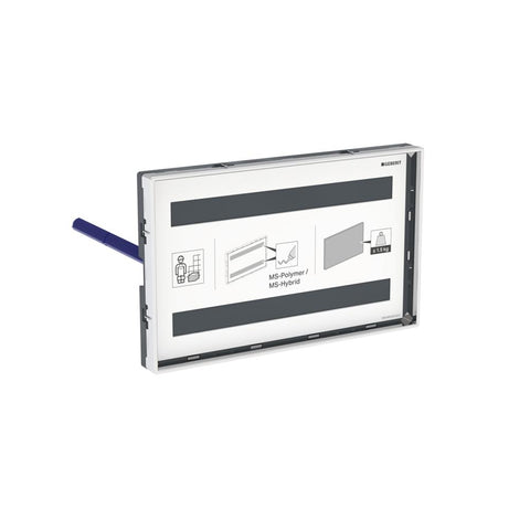 Geberit Omega Cover Plate with Sight Frame - Unbeatable Bathrooms
