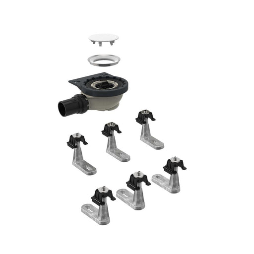 Geberit Setaplano Shower Drain with 6 Feet for Shower Surface - Unbeatable Bathrooms