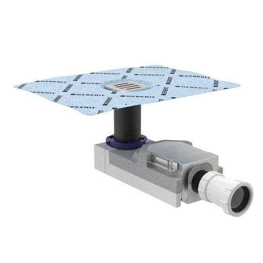 Geberit Shower Floor Drain for Screed Height - Unbeatable Bathrooms