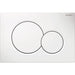 Geberit Sigma01 Flush Plate for Dual Flush - Unbeatable Bathrooms