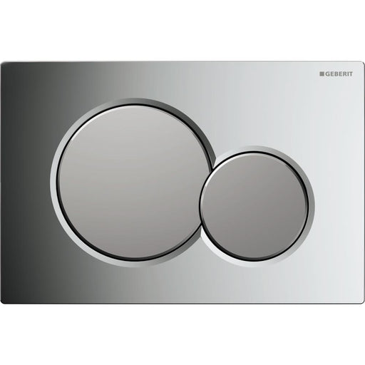 Geberit Sigma01 Chrome Plated Flush Plate for Dual Flush - Unbeatable Bathrooms