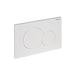 Geberit Sigma01 Plastic Flush Plate for Dual Flush - Unbeatable Bathrooms