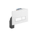 Geberit Sigma40 Dual Flush Plate with Integrated Odour Extraction - Unbeatable Bathrooms