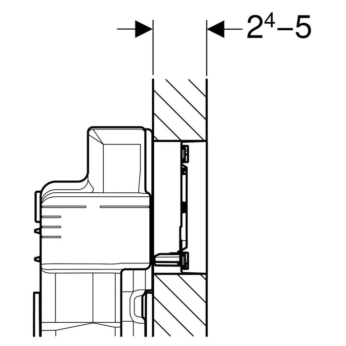 Geberit Sigma60 Flush Plate for Dual Flush - Unbeatable Bathrooms