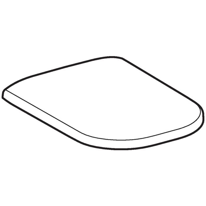 Geberit Smyle Square Seat and Cover - Unbeatable Bathrooms