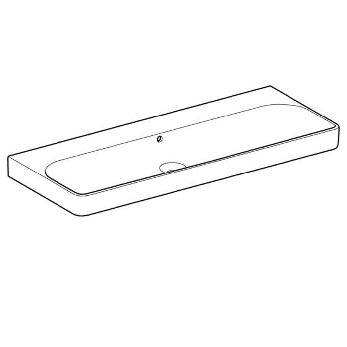 Geberit Smyle Vanity Unit - Wall Hung 2 Drawer Unit (Various) - Unbeatable Bathrooms