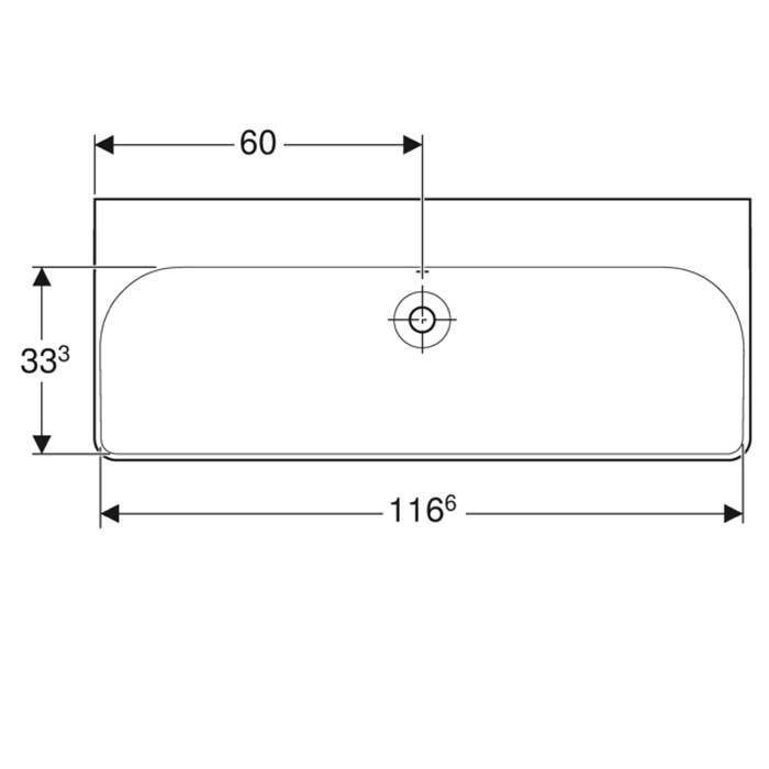 Geberit Smyle Vanity Unit - Wall Hung 2 Drawer Unit (Various) - Unbeatable Bathrooms
