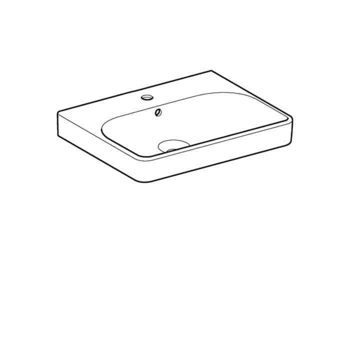 Geberit Smyle Vanity Unit - Wall Hung 2 Drawer Unit (Various) - Unbeatable Bathrooms