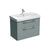 Geberit Smyle Vanity Unit - Wall Hung 2 Drawer Unit (Various) - Unbeatable Bathrooms