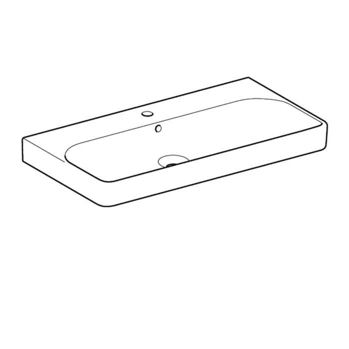 Geberit Smyle Vanity Unit - Wall Hung 2 Drawer Unit (Various) - Unbeatable Bathrooms