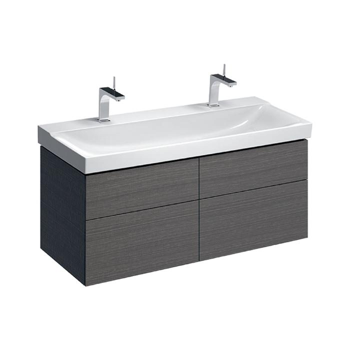 Geberit Xeno2 1200mm Double Vanity Unit - Wall Hung 4 Drawer Unit - Unbeatable Bathrooms