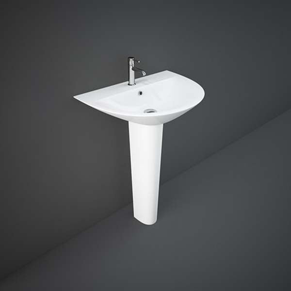 RAK Morning Pedestal Basin - 1TH (Various Sizes) - Unbeatable Bathrooms