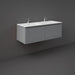RAK Joy-Uno Vanity Unit - Wall Hung 1 Drawer Unit (Various) - Unbeatable Bathrooms