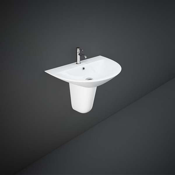 RAK Morning Pedestal Basin - 1TH (Various Sizes) - Unbeatable Bathrooms