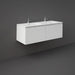 RAK Joy-Uno Vanity Unit - Wall Hung 1 Drawer Unit (Various) - Unbeatable Bathrooms