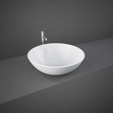 RAK Diana 420/450mm 0TH Wide Countertop Basin - Unbeatable Bathrooms